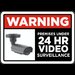 Under 24Hr Video Surveillance Sign